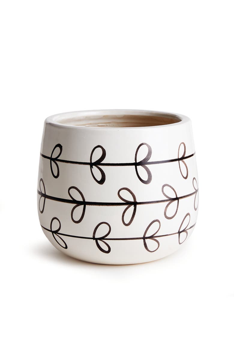 Napa Home & Garden Millie Hand-Painted Pot, Main, color, White