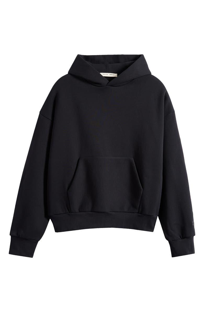 Fear of God Essentials Classic Pullover Hoodie, Alternate, color, Vintage Black