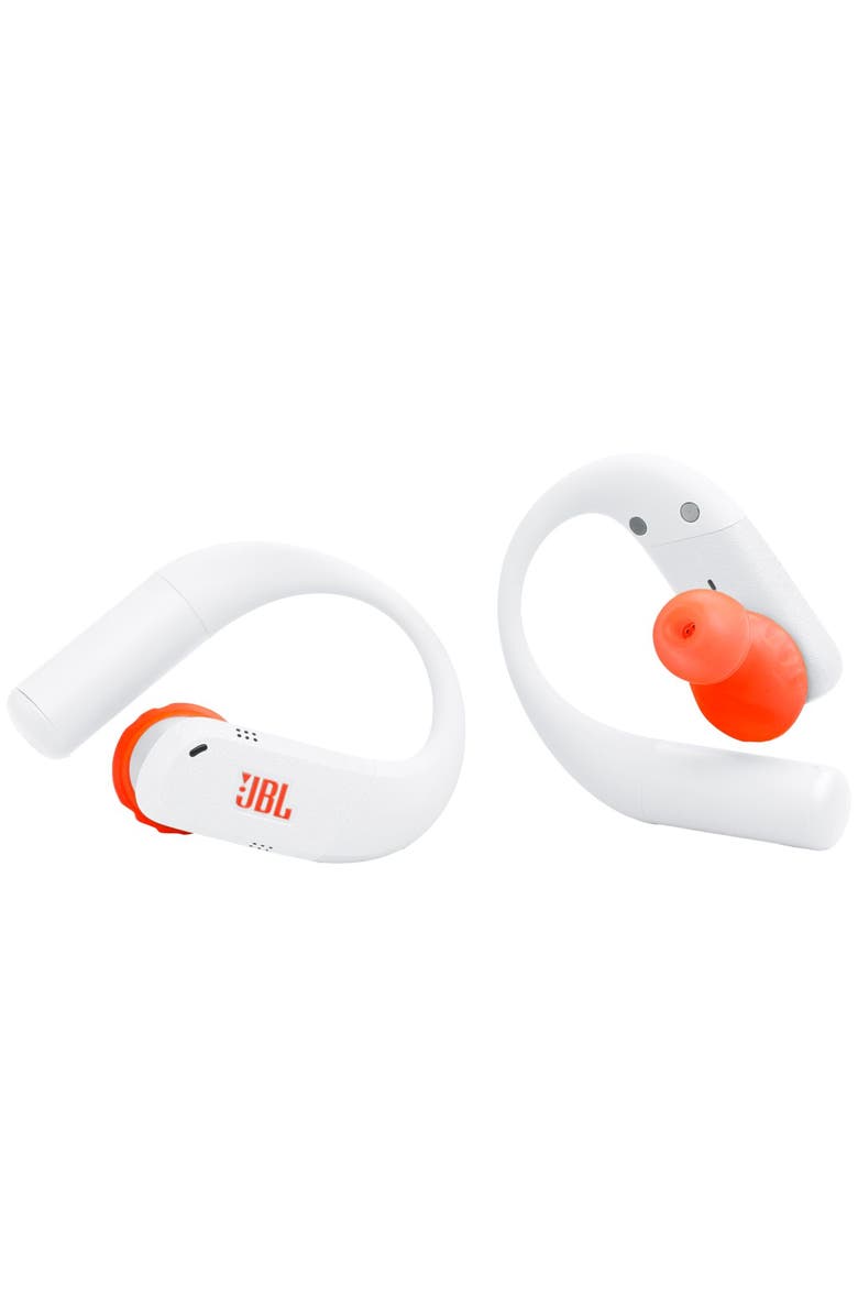 JBL Endurance Peak 4 True Wireless Noise Cancelling Sport Earbuds, Alternate, color, White
