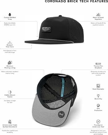 x Realtree Coronado Hydro Performance Snapback Hat