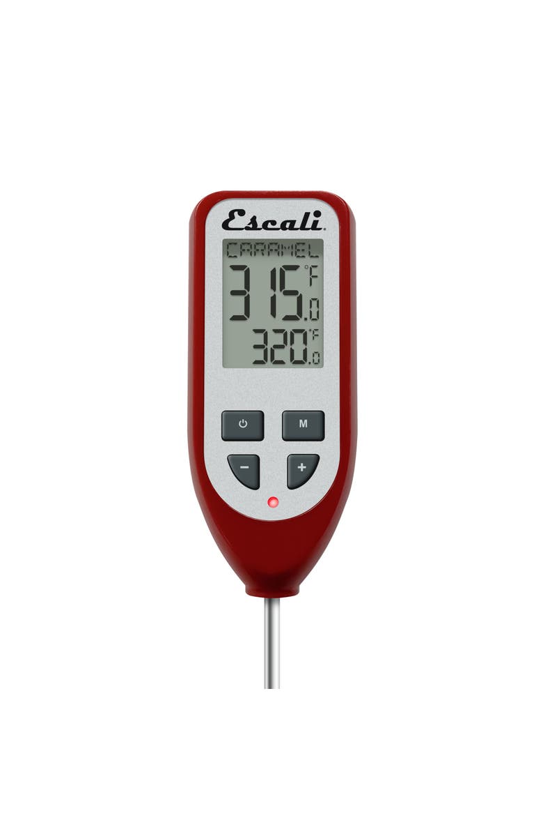 ESCALI Digital Candy and Deep Fry Thermometer, Alternate, color, Red