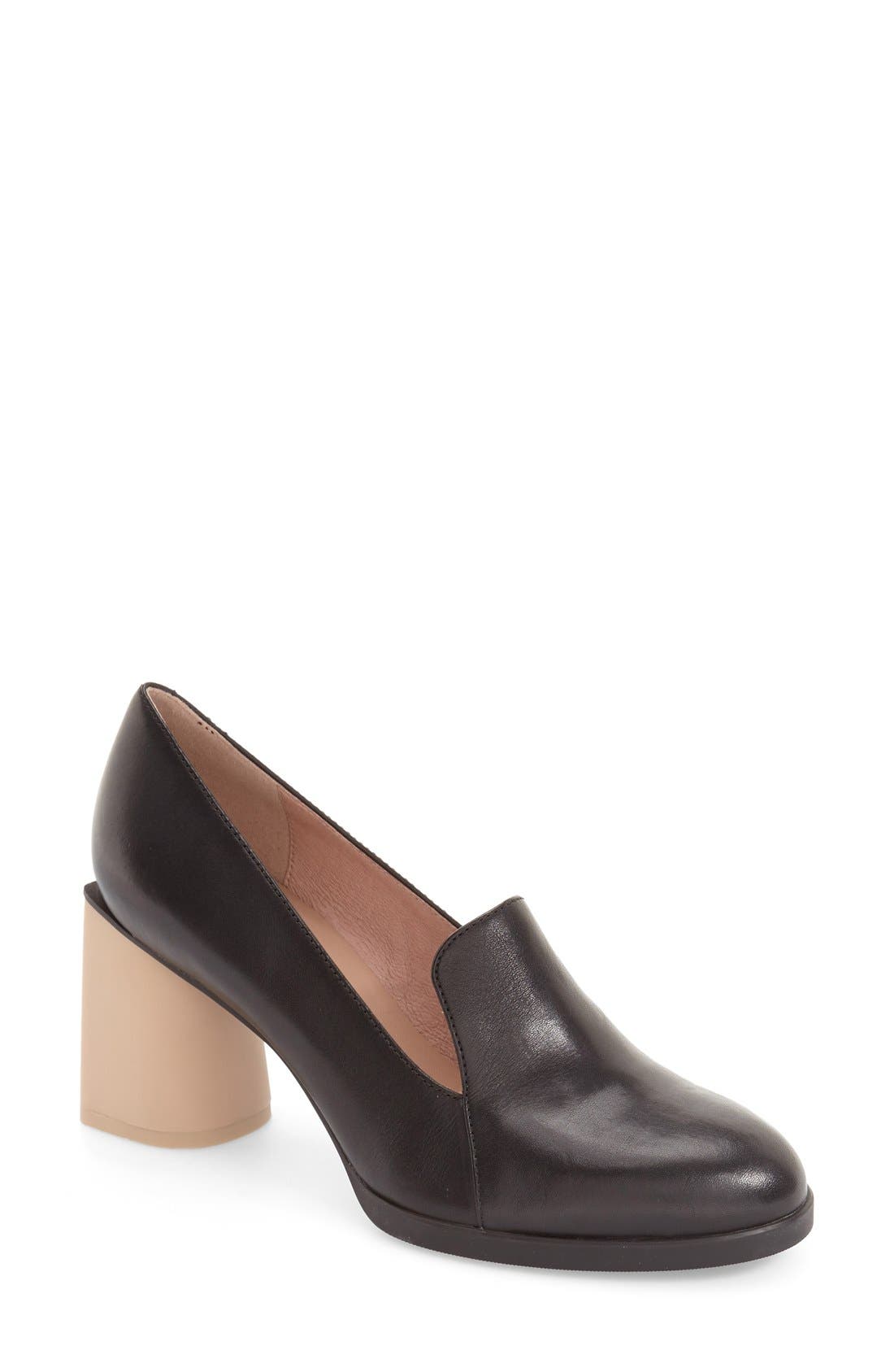 Camper 'Lea' Loafer Pump, Main, color, 