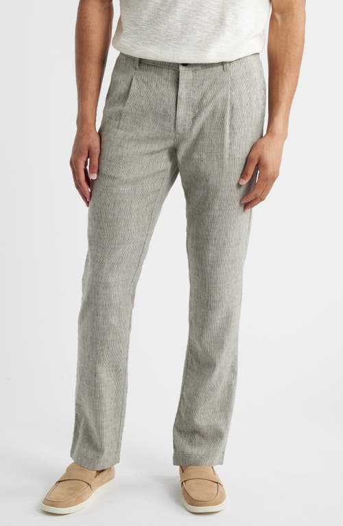 Tommy Bahama Isla Sands Stripe Straight Leg Pants In Beach