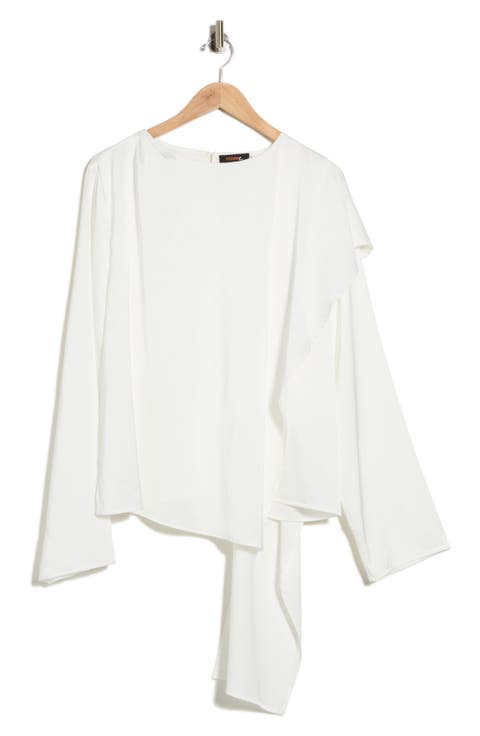Asymmetrical Layered Ruffle Top