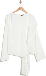 Renee C Asymmetrical Layered Ruffle Top