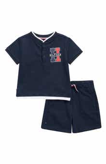 Tommy Hilfiger Logo Polo & Shorts Set
