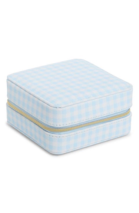 Square Zip Jewelry Box