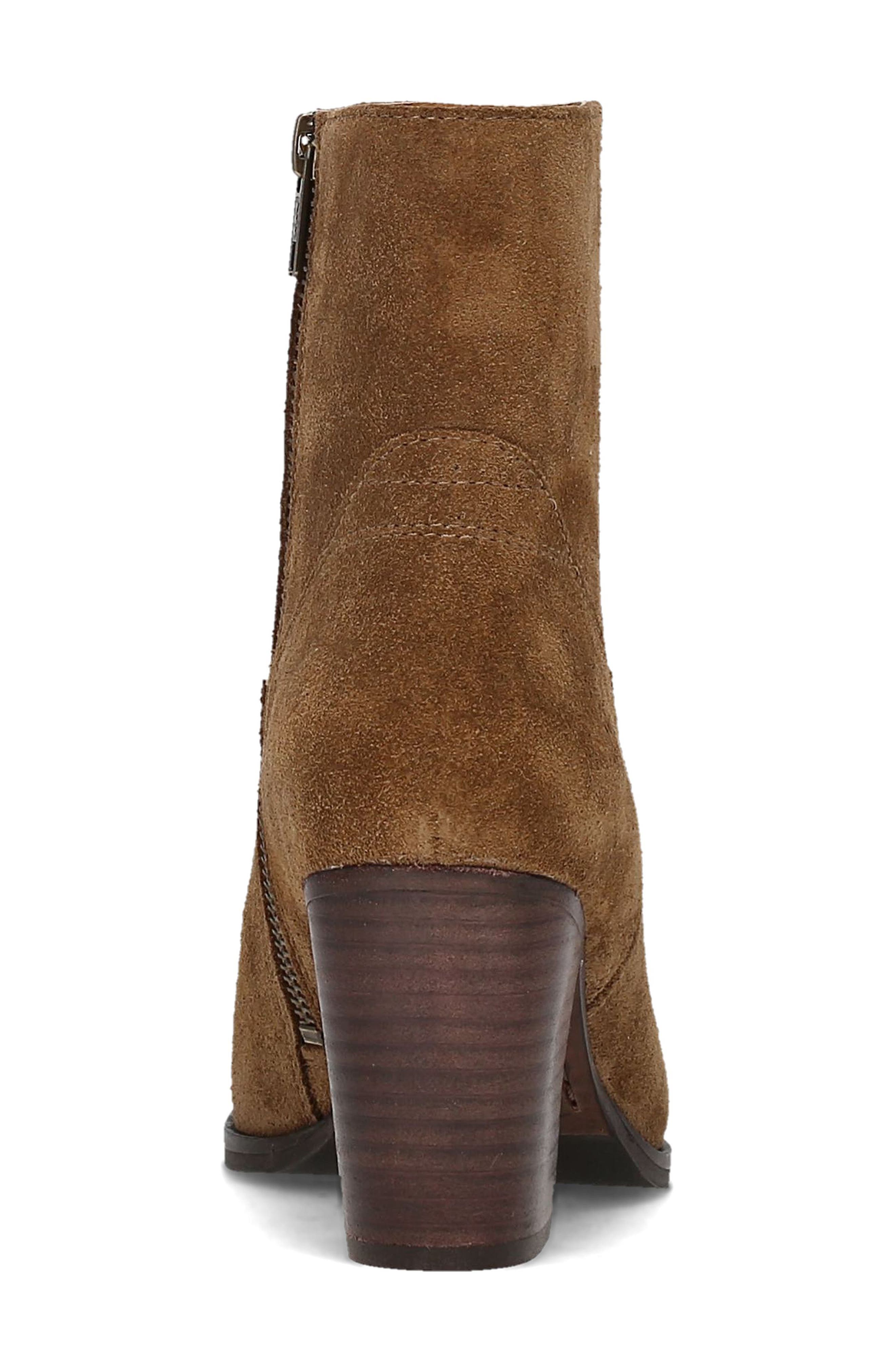 Shiloh Zip Bootie, Alternate, color, BARL
