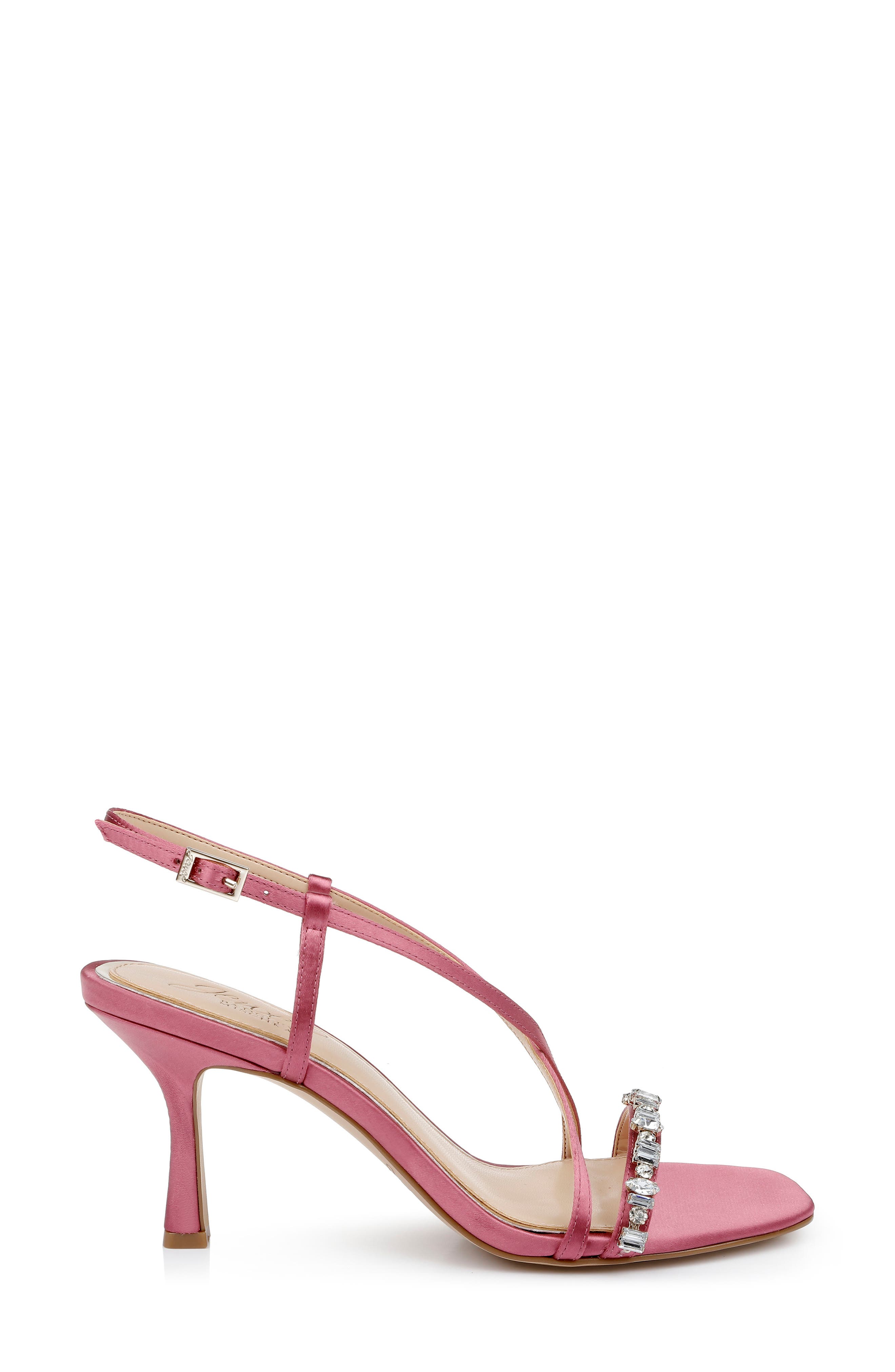 Jewel Badgley Mischka Alexis Slingback Sandal, Alternate, color, Chianti