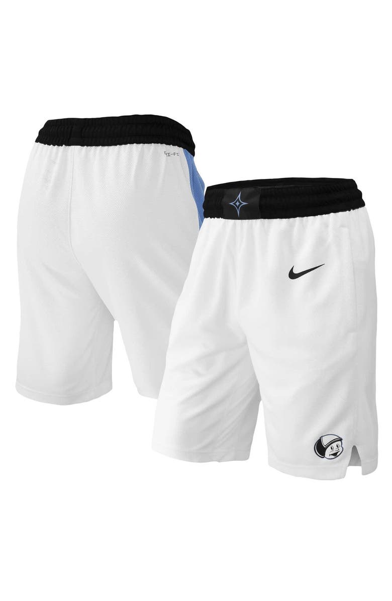 Nike Men's Nike White UCF Knights Replica Performance Basketball Shorts, Main, color, White
