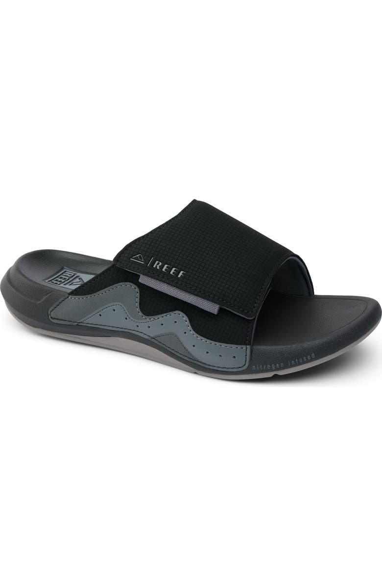 Reef Swell Cruiser Slide Sandal, Main, color, Black
