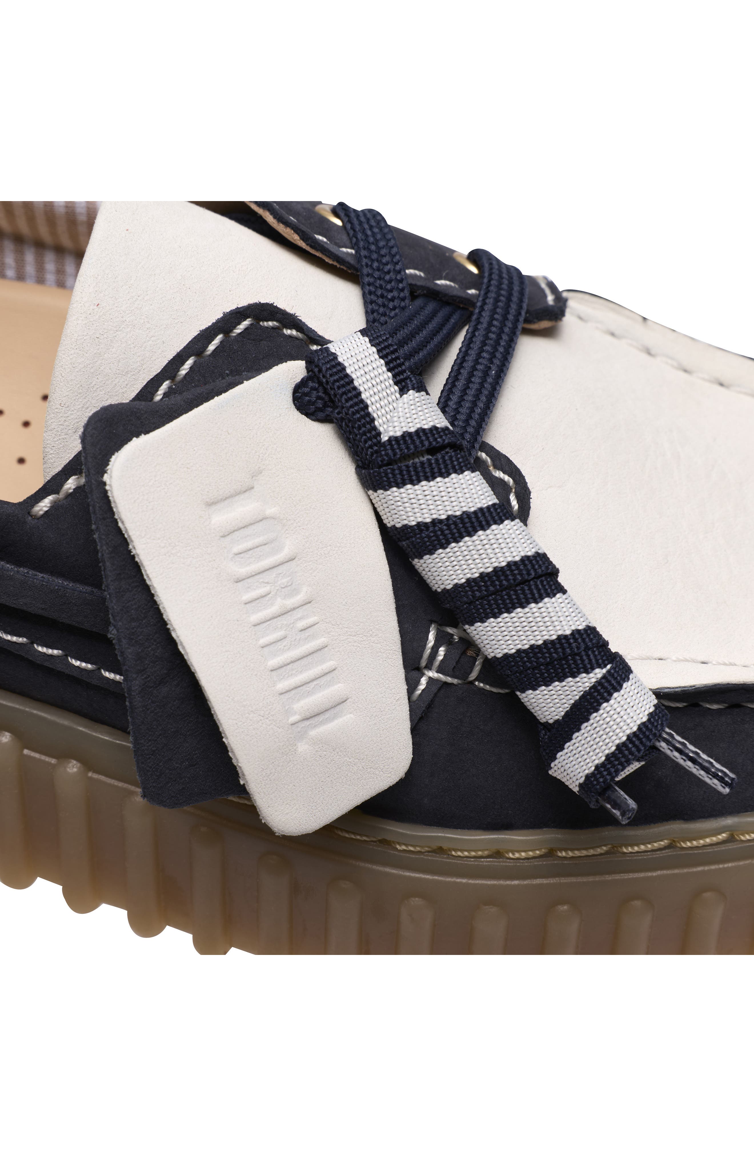 Torhill Leather Boat Shoe, Alternate, color, NAVY COMBI