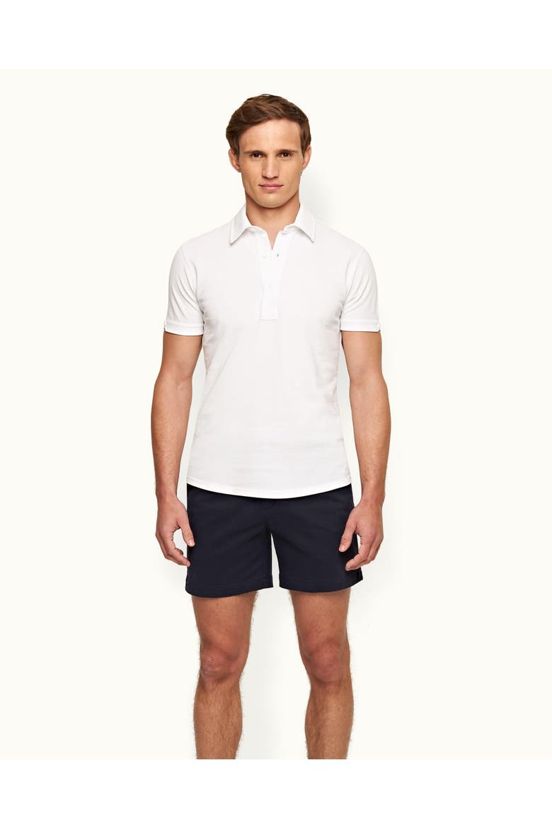 Sebastian Pique Tailored Fit Pique Polo Shirt, Main, color, White