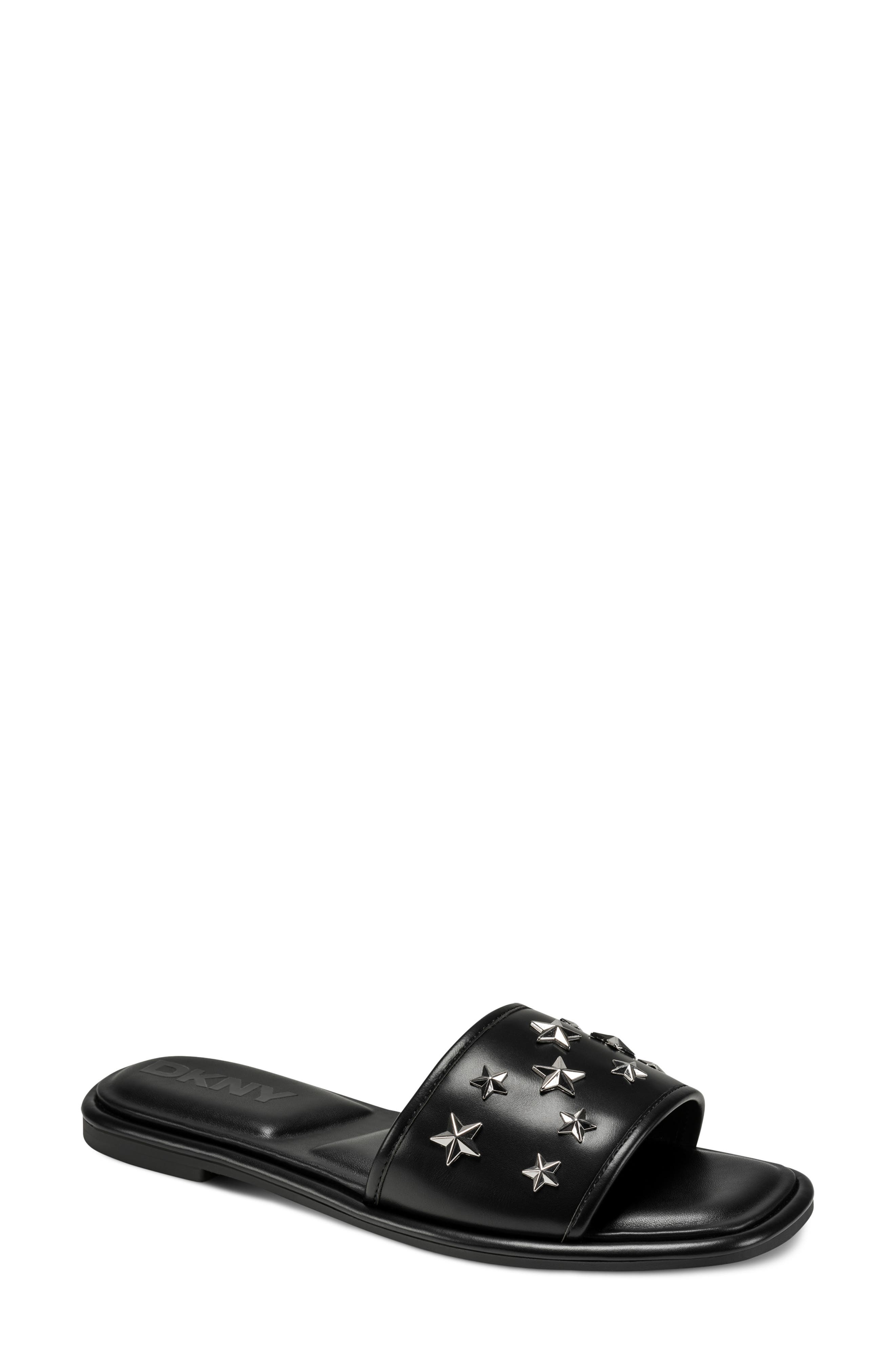 DKNY Badin Stars Slide Sandal, Main, color, 
