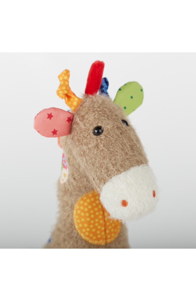 sigikid Patchwork Giraffe Plush Toy, Alternate, color, Multicolored