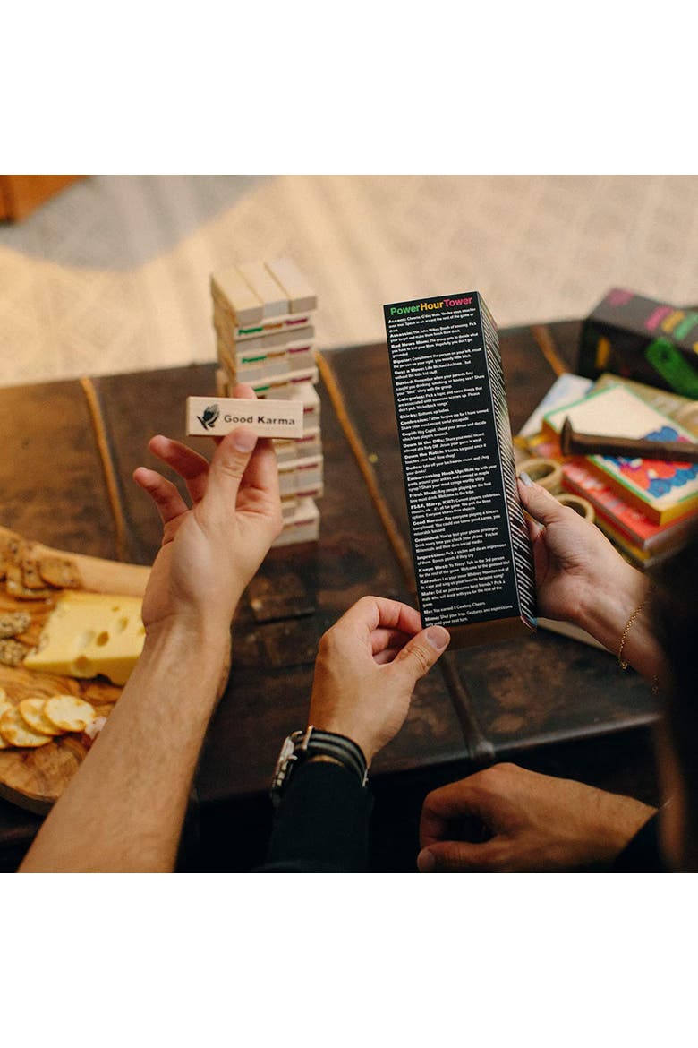 Stacking Party Game, Alternate, color, Multicolored