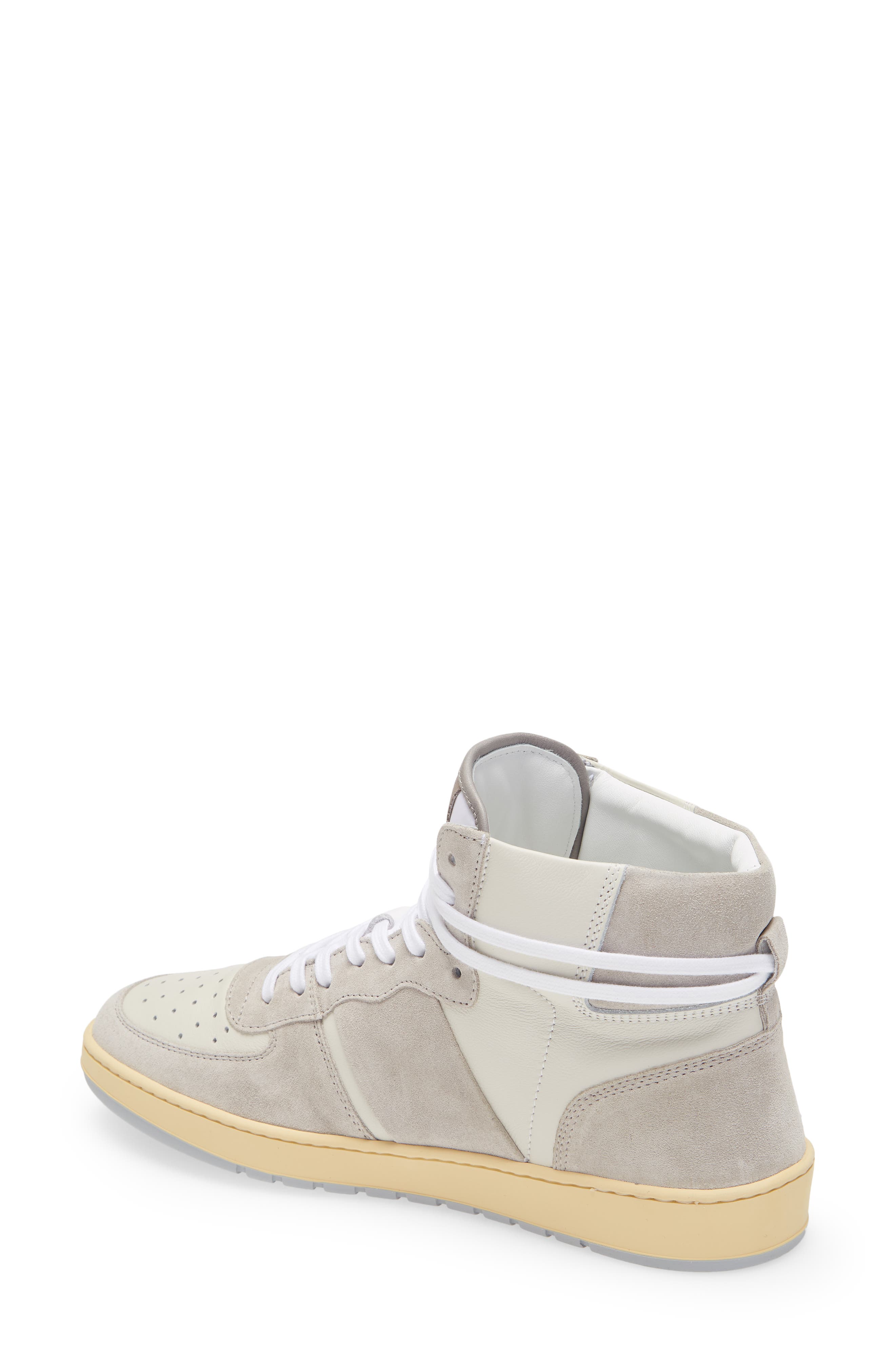Pillar Destroyer High Top Sneaker, Alternate, color, BONESUEDE