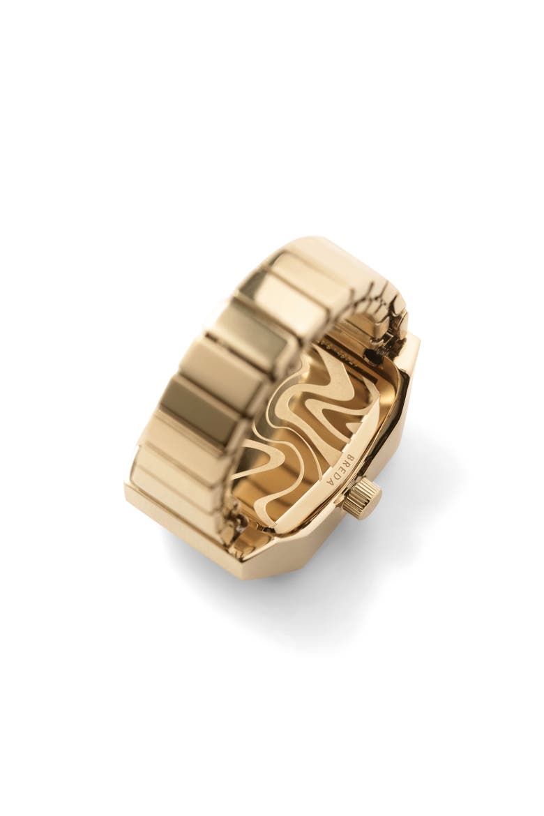 x Dalmata Time Ring, 15mm, Alternate, color, GOLD