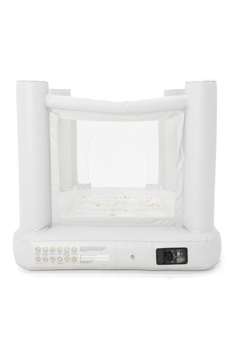 Mini City Bounce House, Alternate, color, WHITE