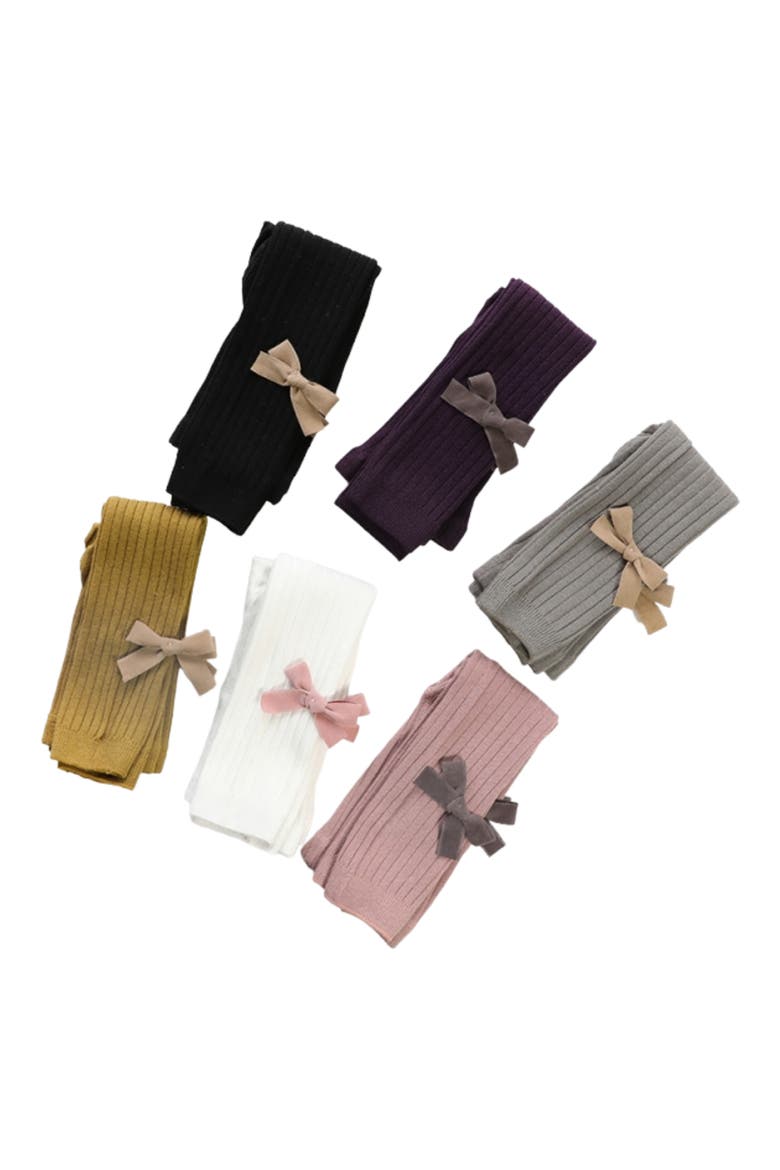 Mila Knit Cotton Leggings, Alternate, color, BLACK