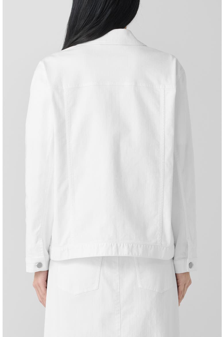 Denim Jacket, Alternate, color, WHITE