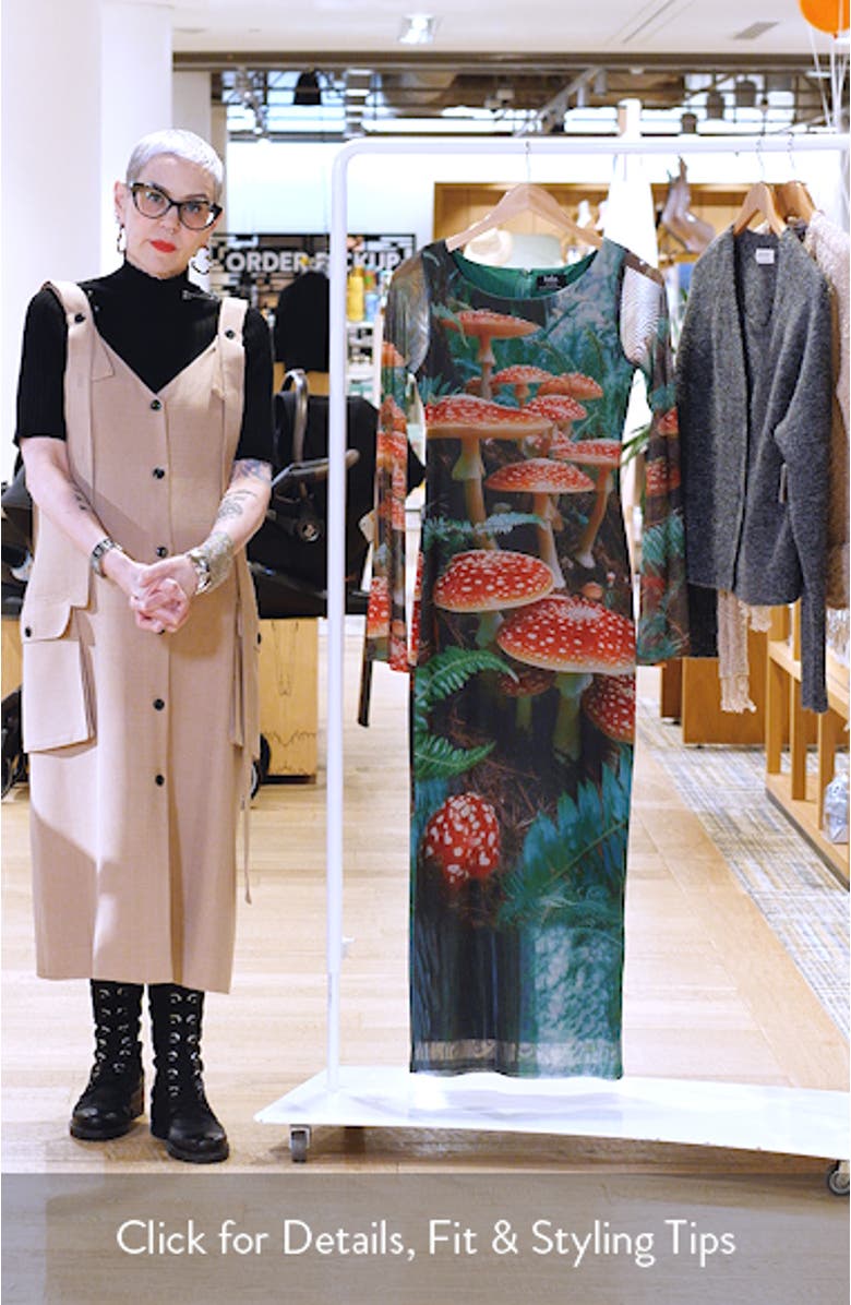 We're All Mad Here Long Sleeve Maxi Dress, sales video thumbnail