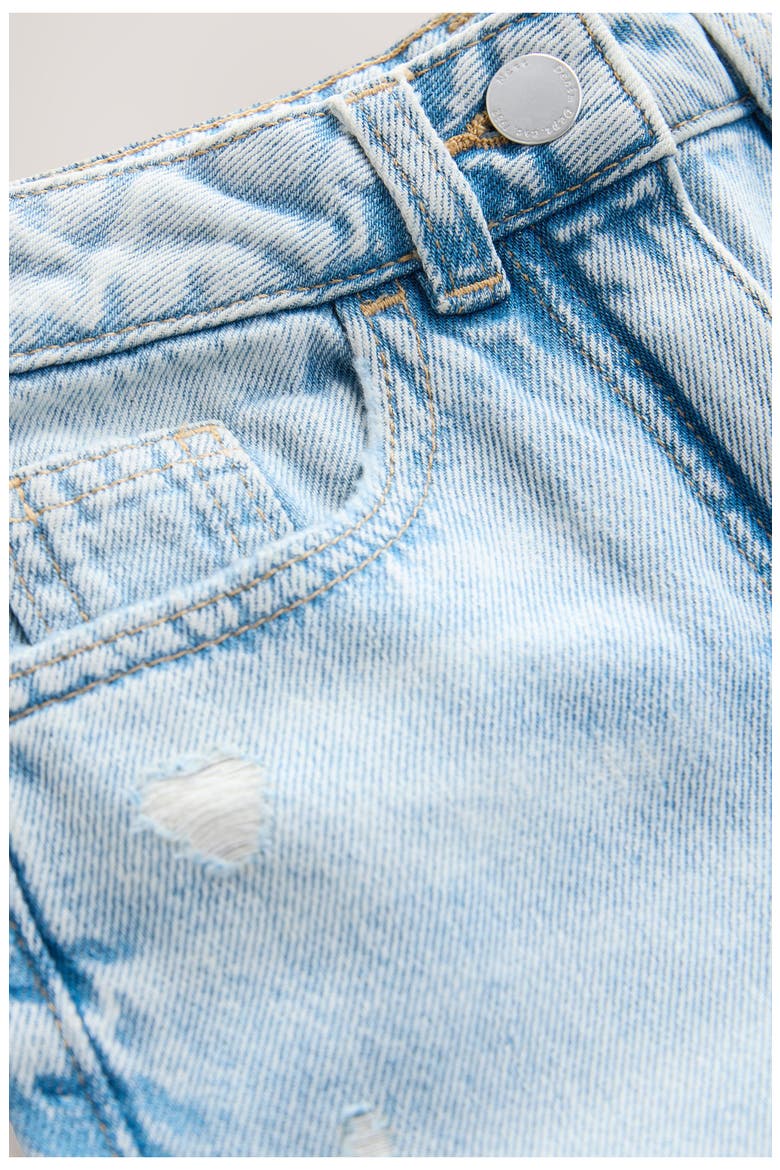 Diamante Flare Jeans, Alternate, color, BLUE