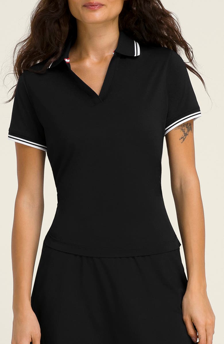 WILSON Club Polo, Main, color, Black