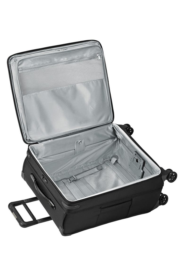 Baseline 25-Inch Expandable Spinner Packing Case, Alternate, color, BLACK