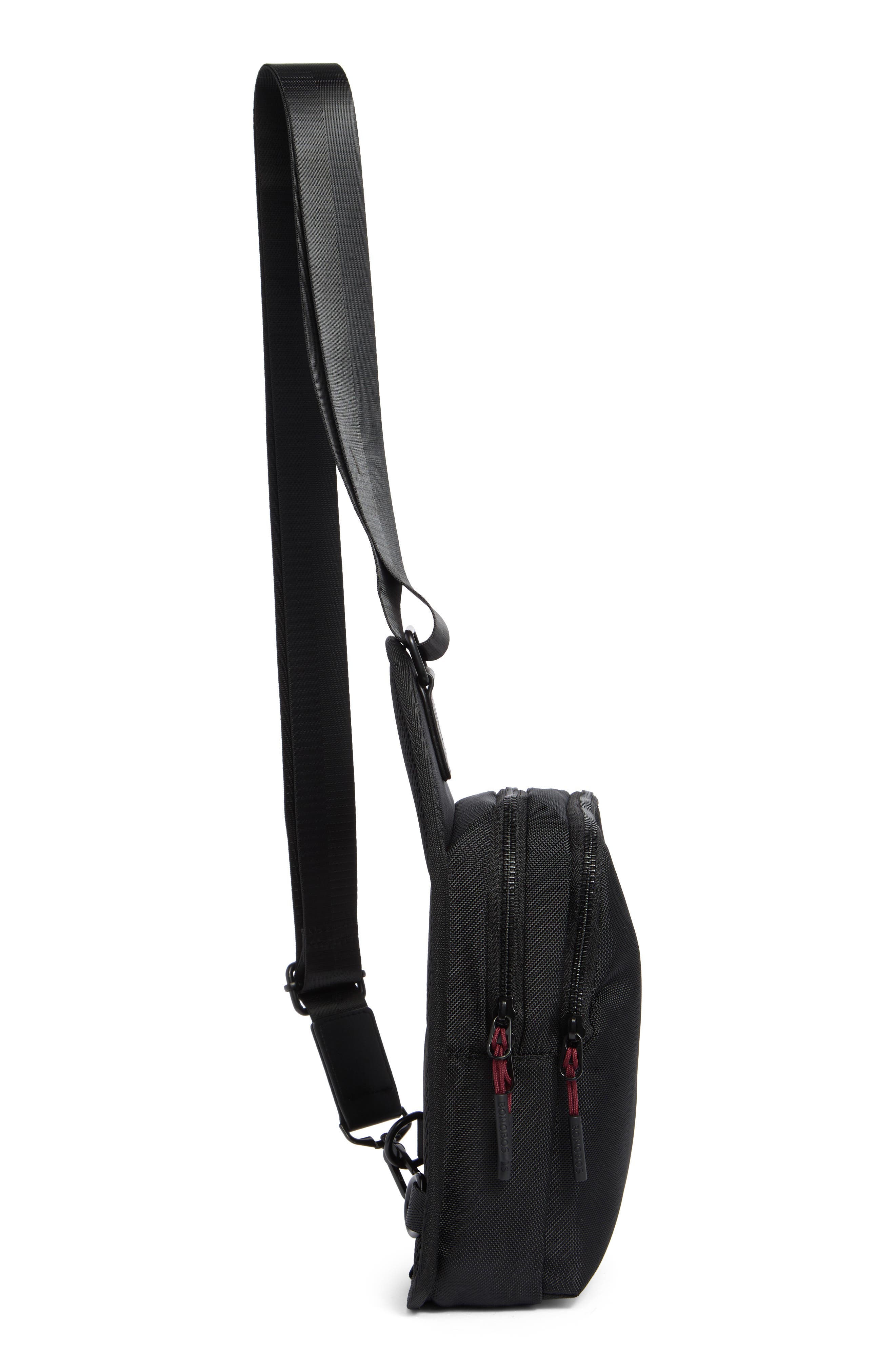 Ballistic Sling Bag, Alternate, color, BLACK
