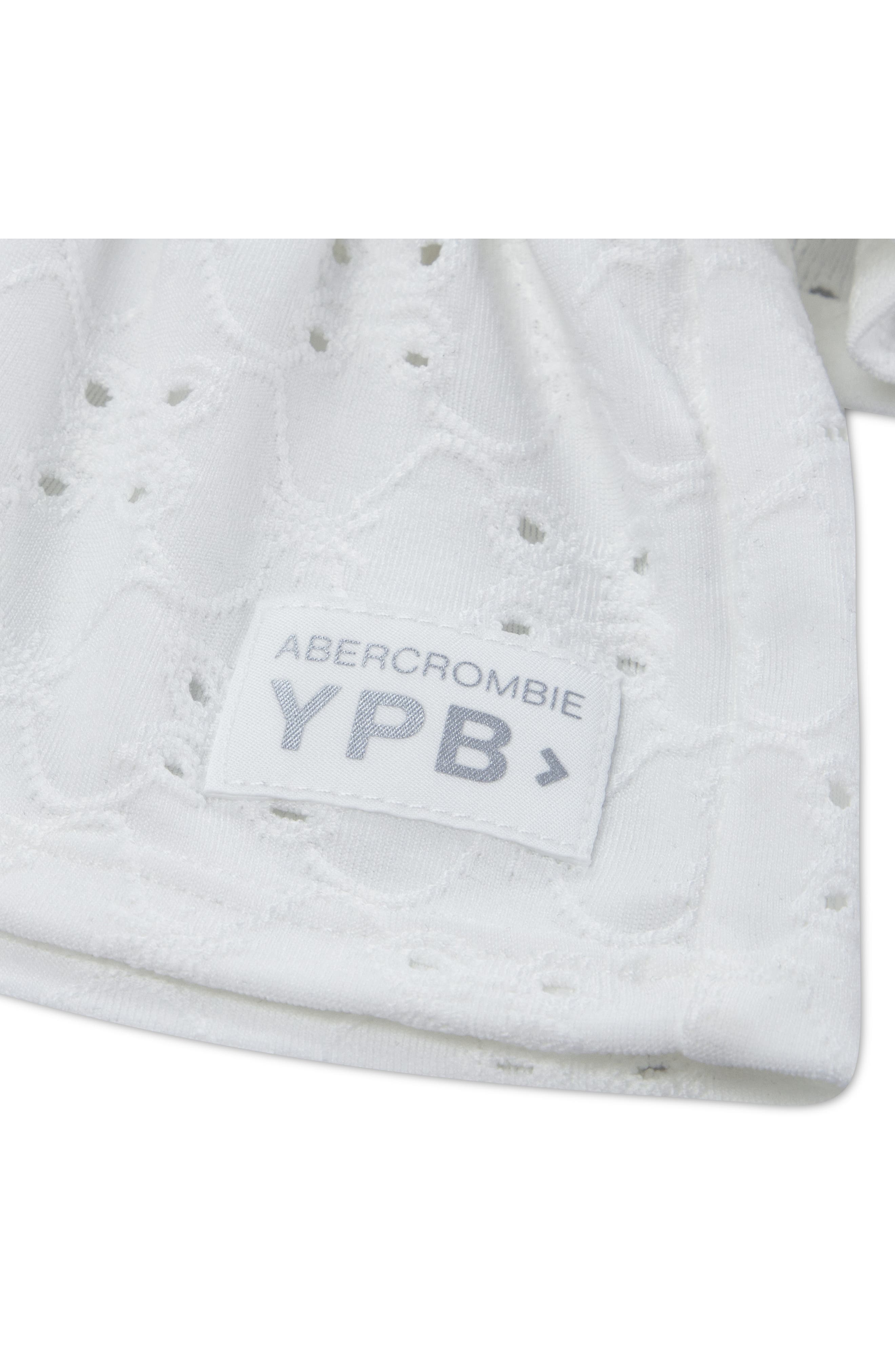 Детские abercrombie kids Kids' Active Eyelet One Shoulder Minidress with Built-In Shorts — фото 3