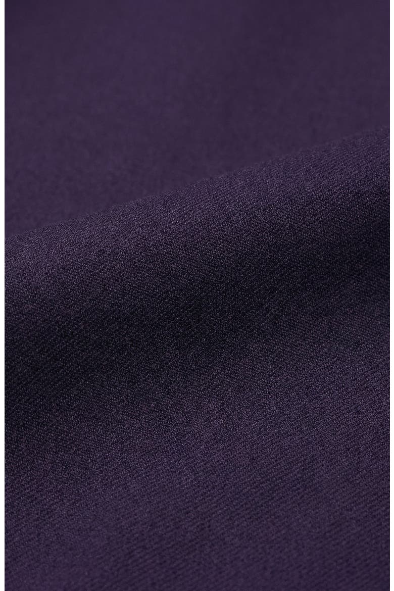 Tailored Longline Blazer Coat, Alternate, color, Deep Purple