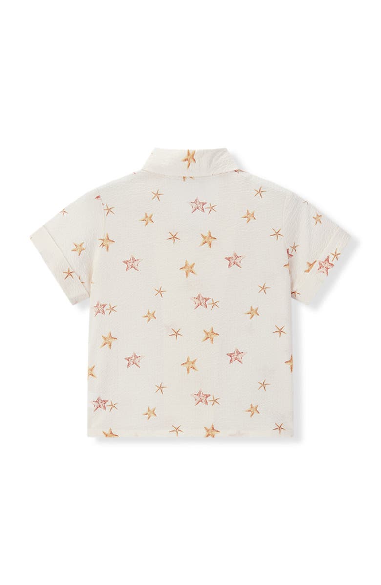 Milkbarn Button-up Two Piece Set, Alternate, color, Starfish Dreams