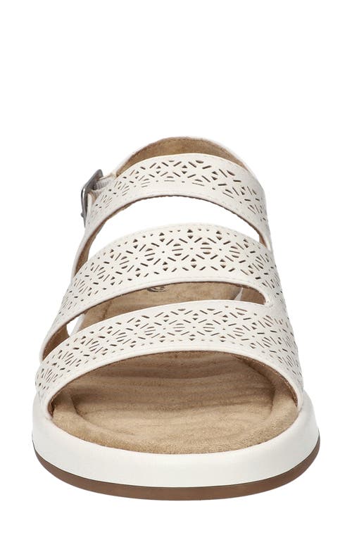 EASY STREET EASY STREET LINK LASER CUT SLINGBACK SANDAL