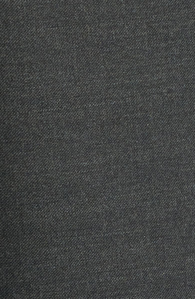 Zanella Devon Super 110s Serge Trousers, Alternate, color, Green