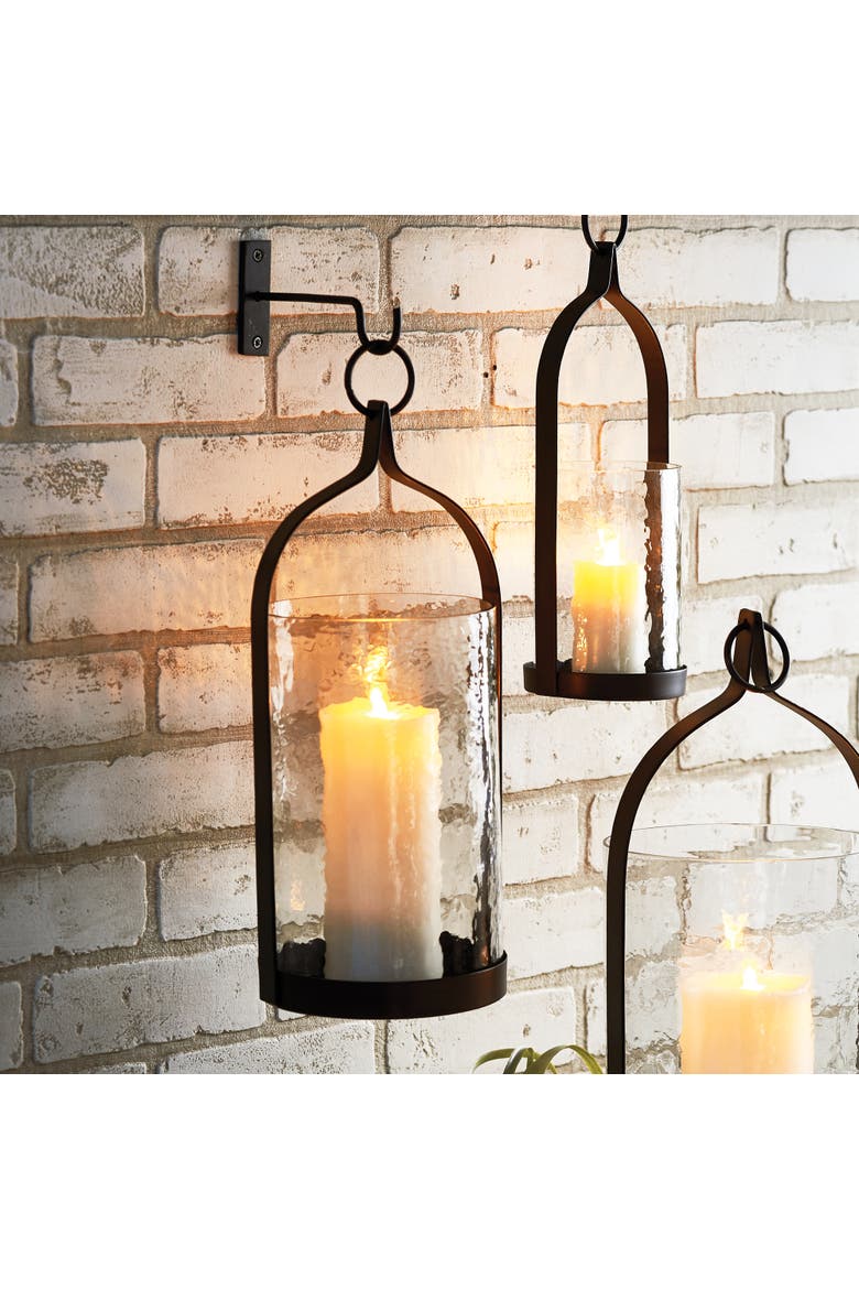 Steeple Lantern 15.25", Alternate, color, Black