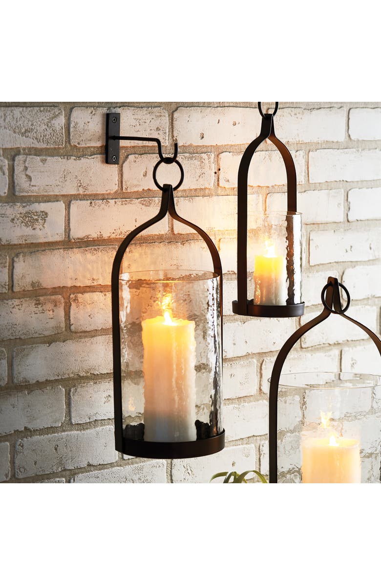 Napa Home & Garden Steeple Lantern 15.25", Alternate, color, Black