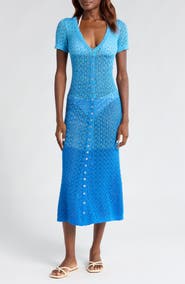 Capittana Alexandra Short Sleeve Cover-Up Dress