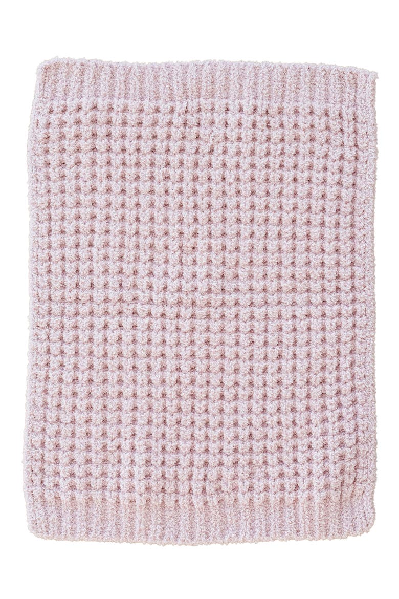 Waffle Mini Blanket, Main, color, ROSETTE