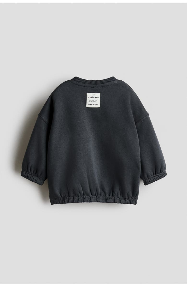 H&M 2-piece Sweatshirt Set, Alternate, color, Gray/Run Jump Play
