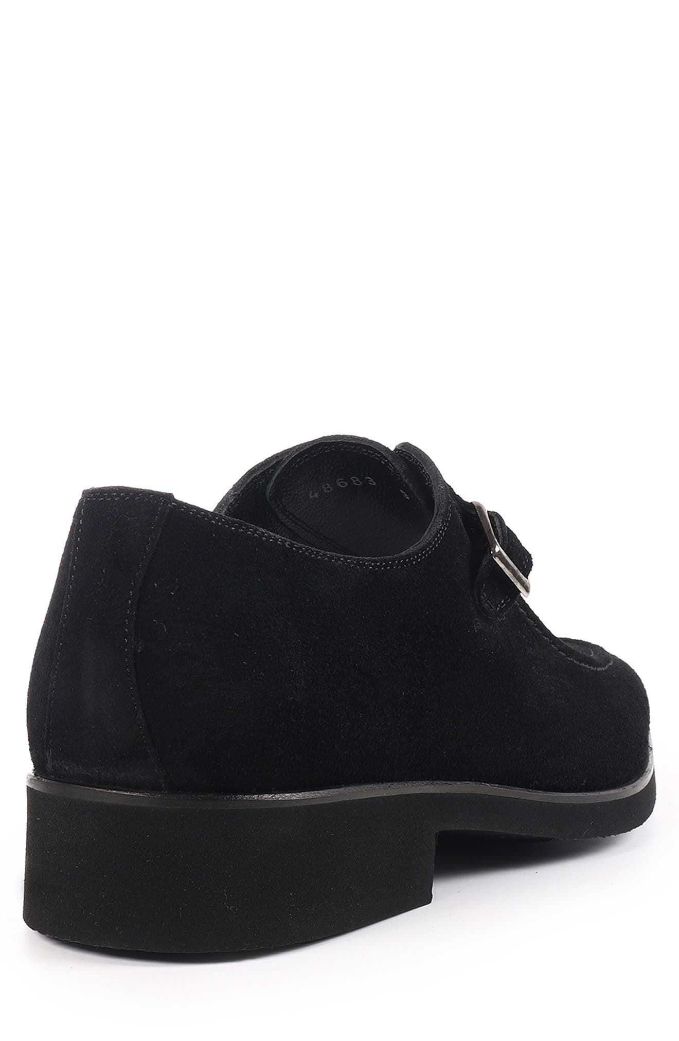 VELLAPAIS Amarillo Monk Shoe, Alternate, color, Black