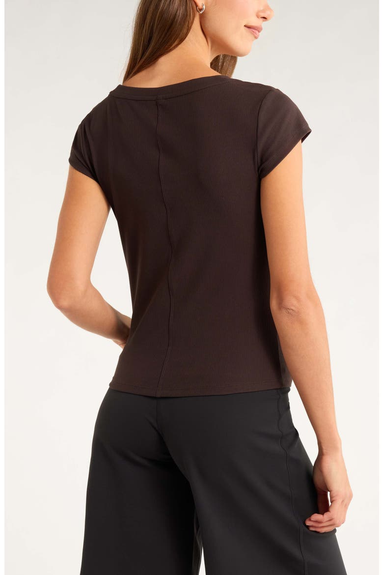 Seamed Rib Top, Alternate, color, BROWN MOLE