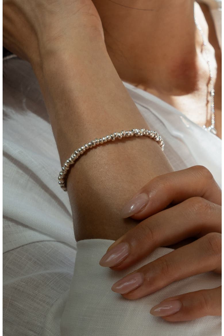 Nomad Nuggets Bracelet, Alternate, color, Sterling Silver