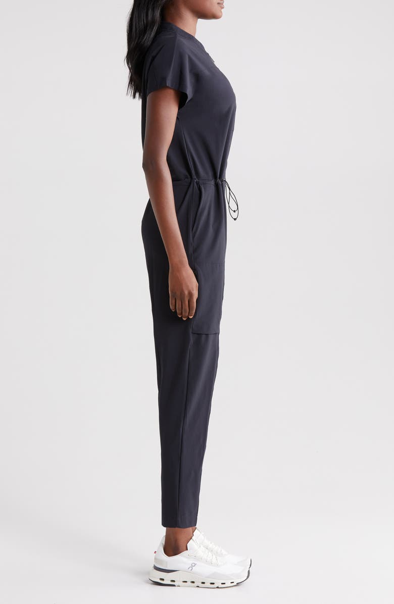 Zella In Flight Cargo Jumpsuit, Alternate, color, 