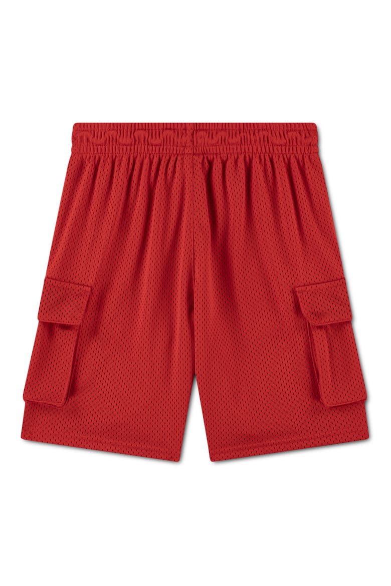 Kids' Festival Cargo Shorts, Alternate, color, UNIVERSITY RED