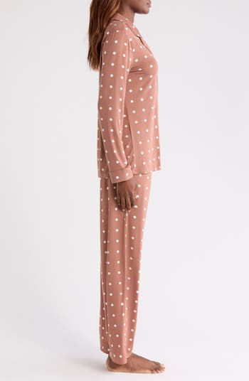 Moonlight Eco Long Sleeve Knit Pajamas