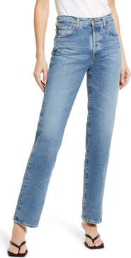 AG Alexxis Vintage High Waist Straight Jeans