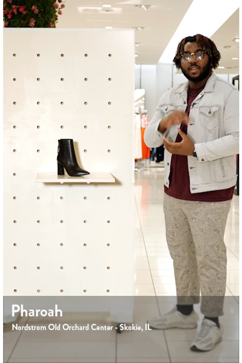 Sasa Pointed Toe Bootie video