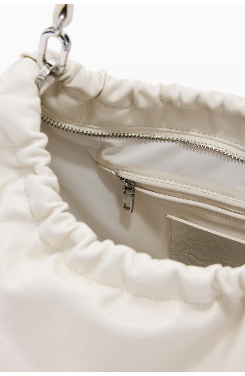 Desigual Faux Leather Shoulder Bag, Alternate, color, Medium Beige