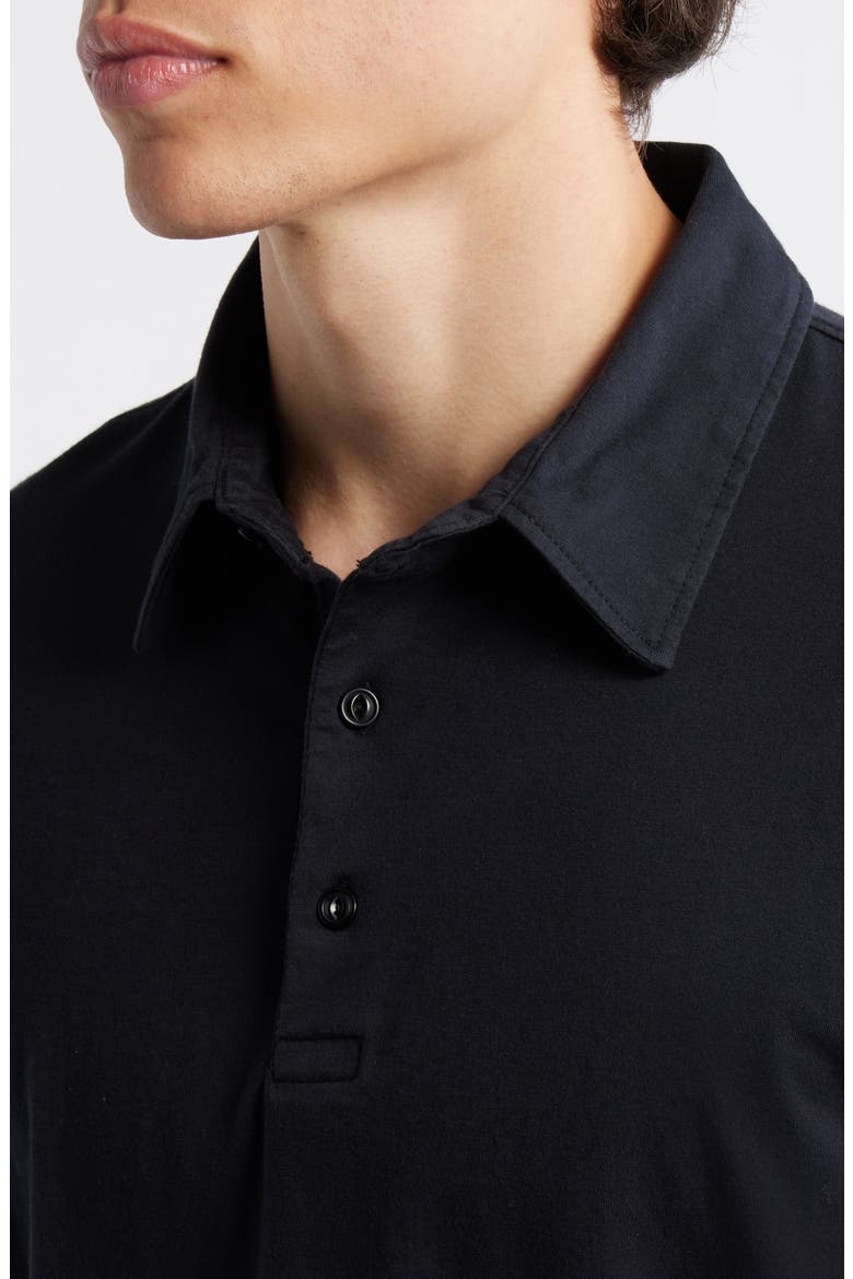 Bryce Short Sleeve Polo, Alternate, color, TRUE BLACK